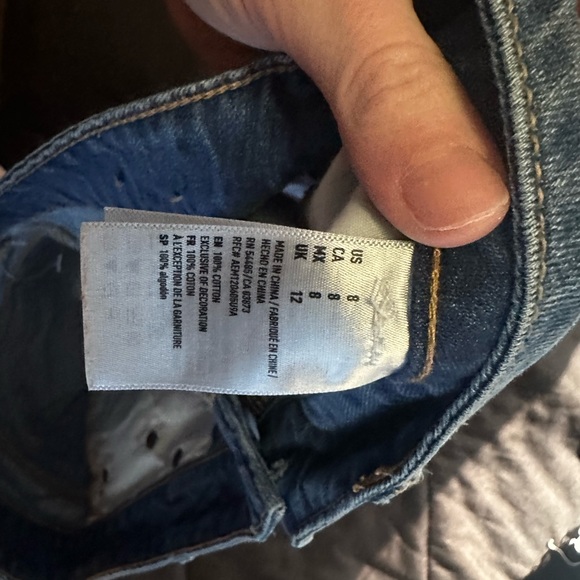 American eagle outfitters boy style shorts size 8 - Picture 3 of 3